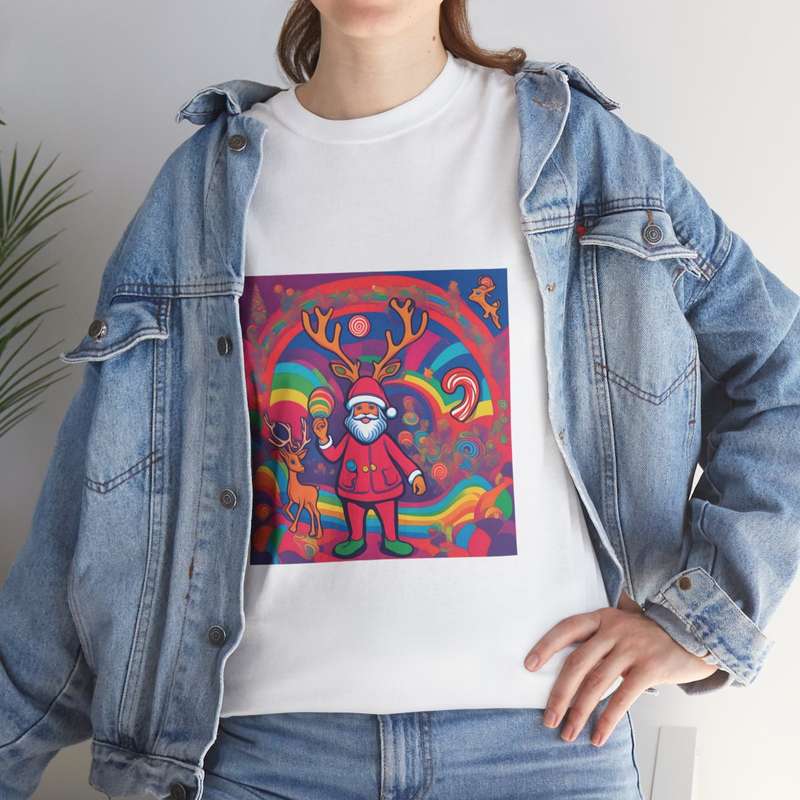 Unisex "Psychedelic Santa Claus" T-Shirt