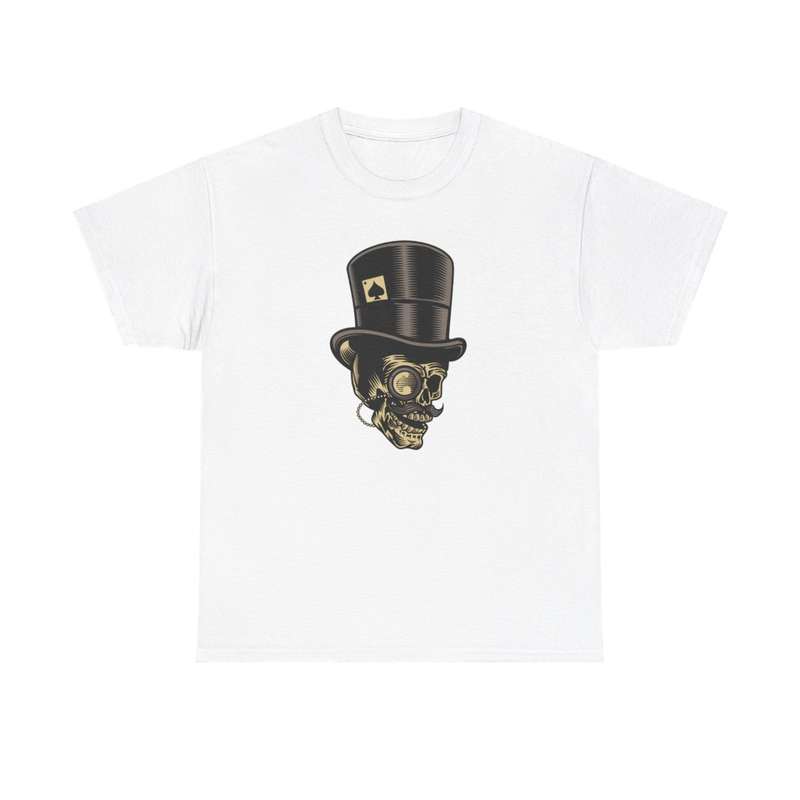 Unisex "Vintage Gentleman Skull" T-Shirt