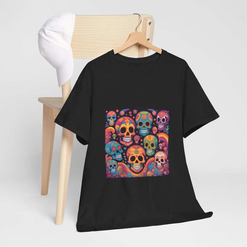 Unisex "Fiesta of Skulls" T-Shirt