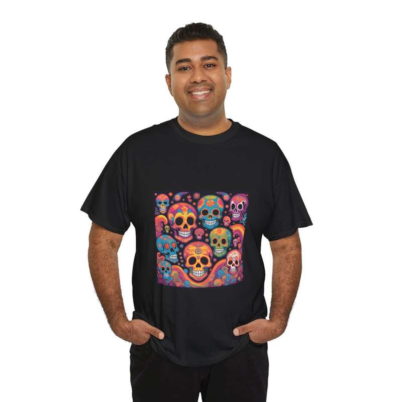 Unisex "Fiesta of Skulls" T-Shirt