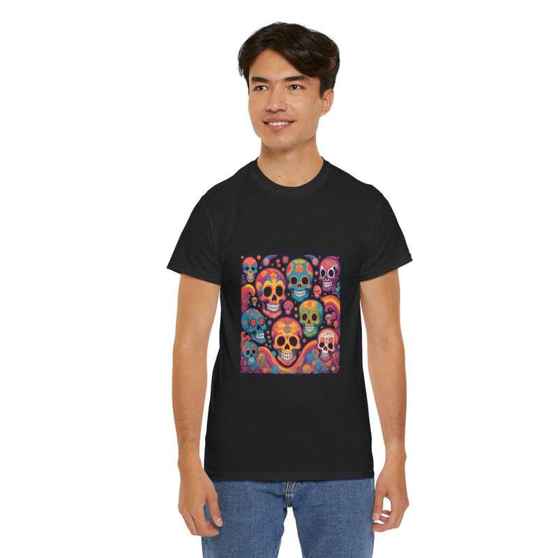 Unisex "Fiesta of Skulls" T-Shirt