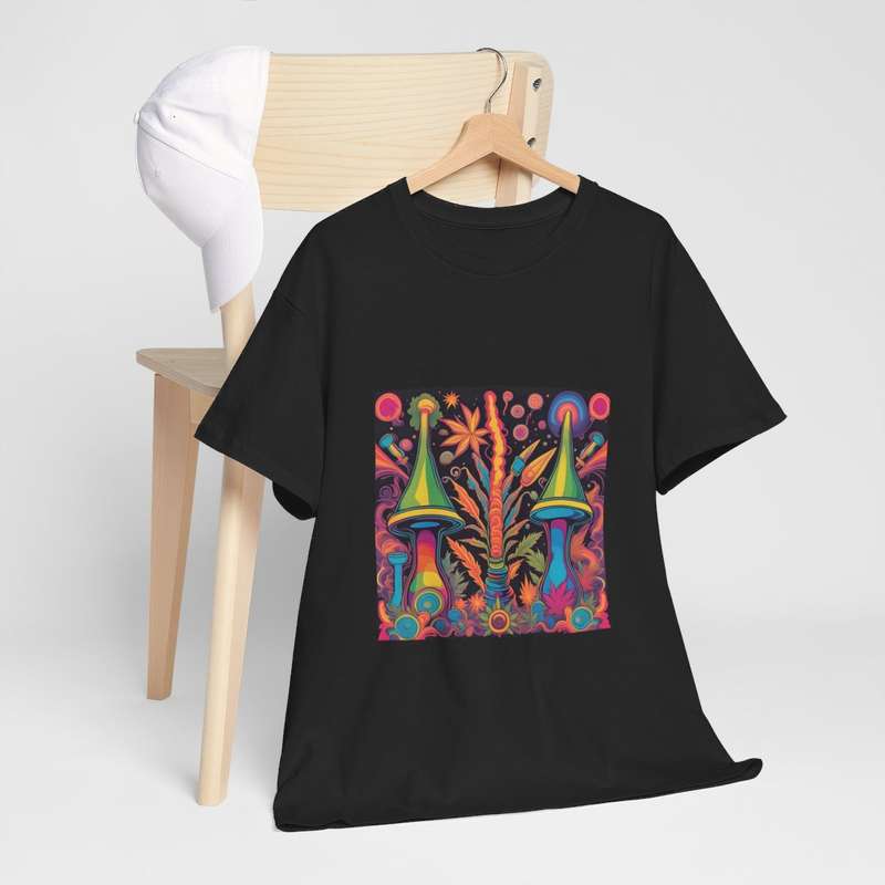 Unisex "Psychedelic Shroom Blast" T-Shirt