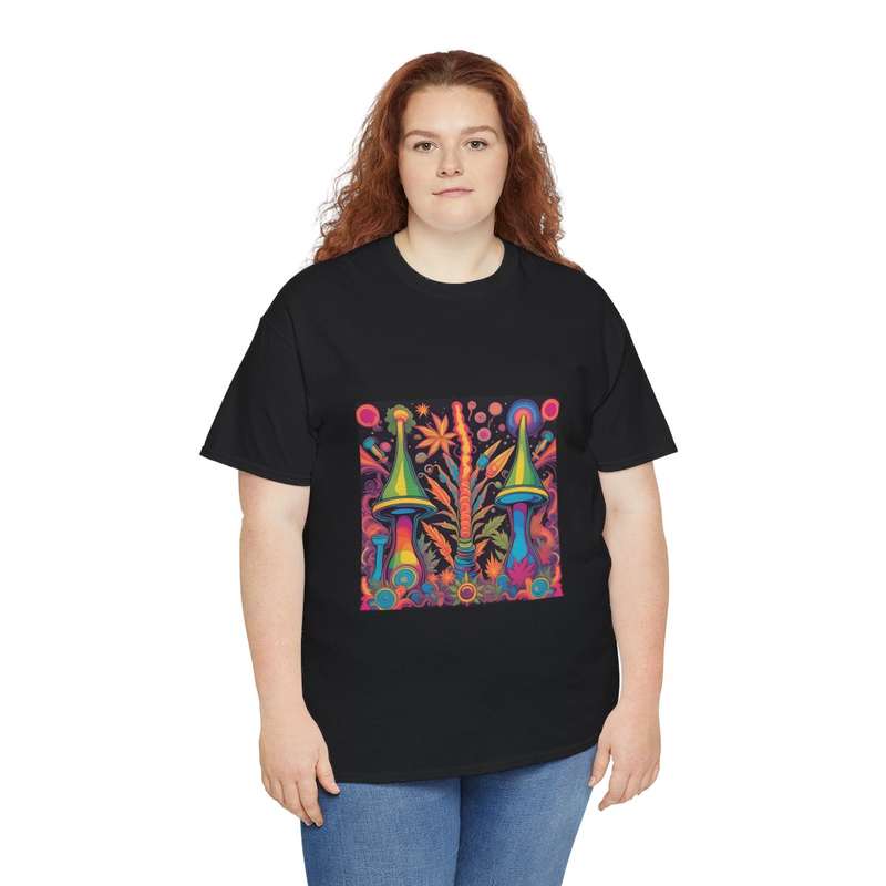 Unisex "Psychedelic Shroom Blast" T-Shirt
