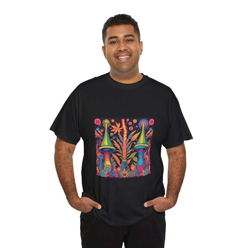 Unisex "Psychedelic Shroom Blast" T-Shirt