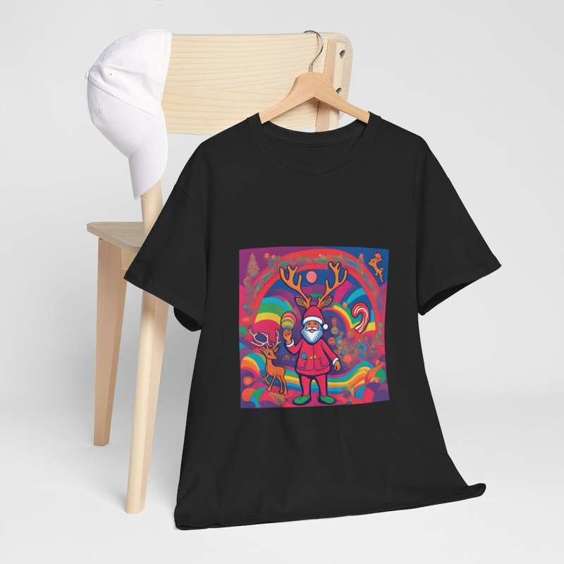 Unisex "Psychedelic Santa Claus" T-Shirt