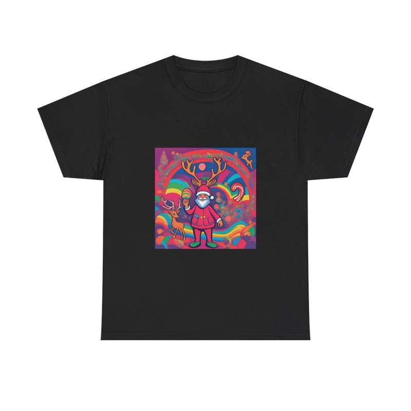 Unisex "Psychedelic Santa Claus" T-Shirt