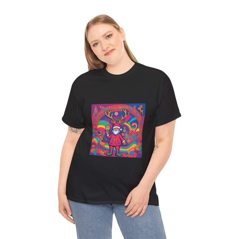 Unisex "Psychedelic Santa Claus" T-Shirt