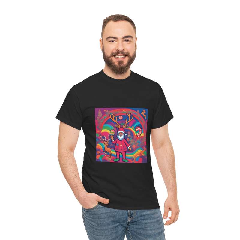 Unisex "Psychedelic Santa Claus" T-Shirt