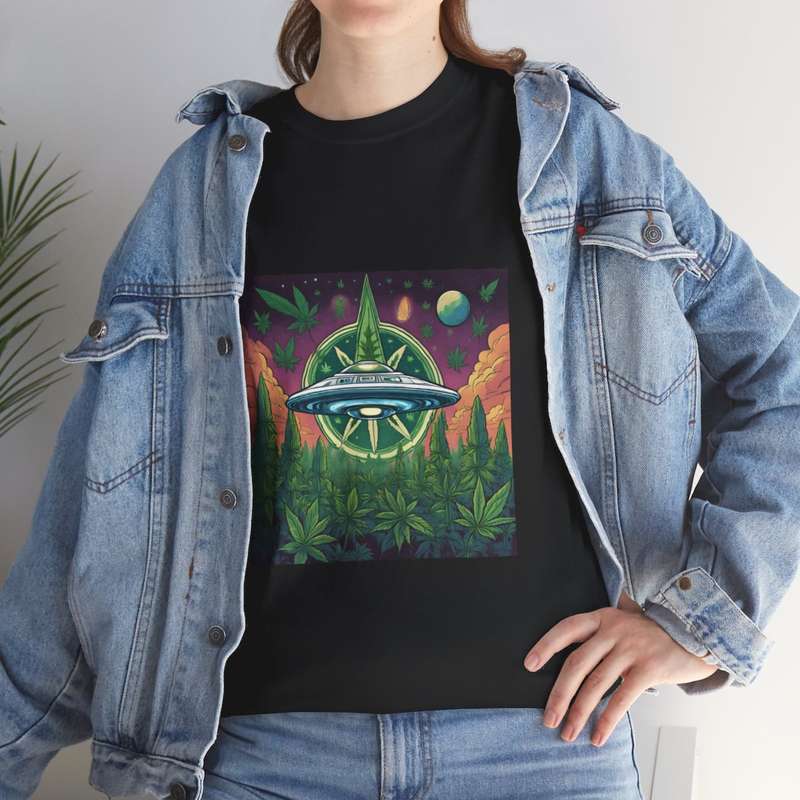 Unisex "Cosmic Cannabis" T-Shirt