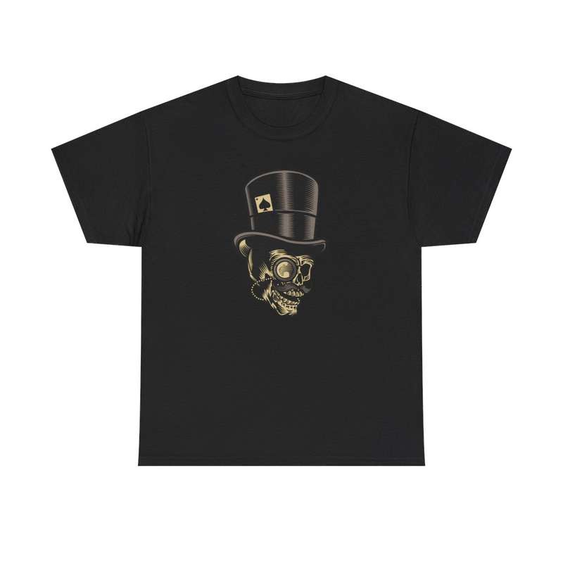 Unisex "Vintage Gentleman Skull" T-Shirt