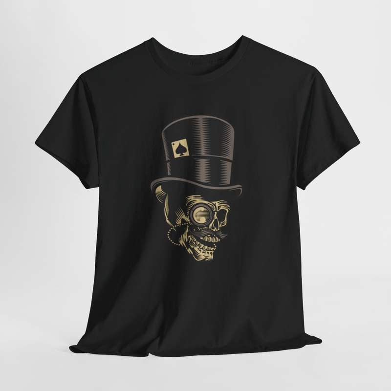 Unisex "Vintage Gentleman Skull" T-Shirt