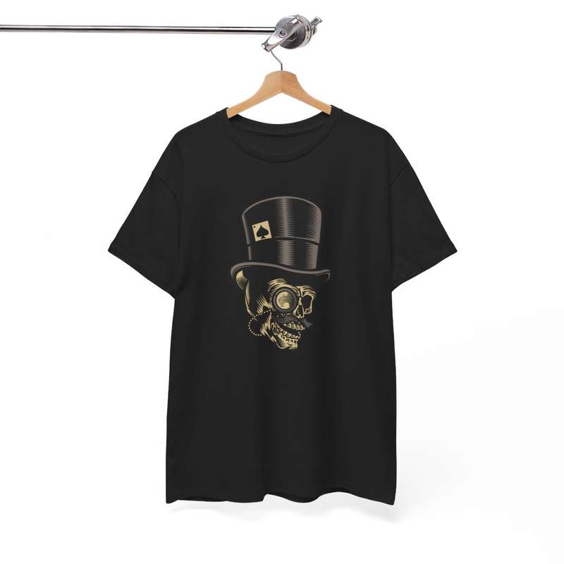 Unisex "Vintage Gentleman Skull" T-Shirt