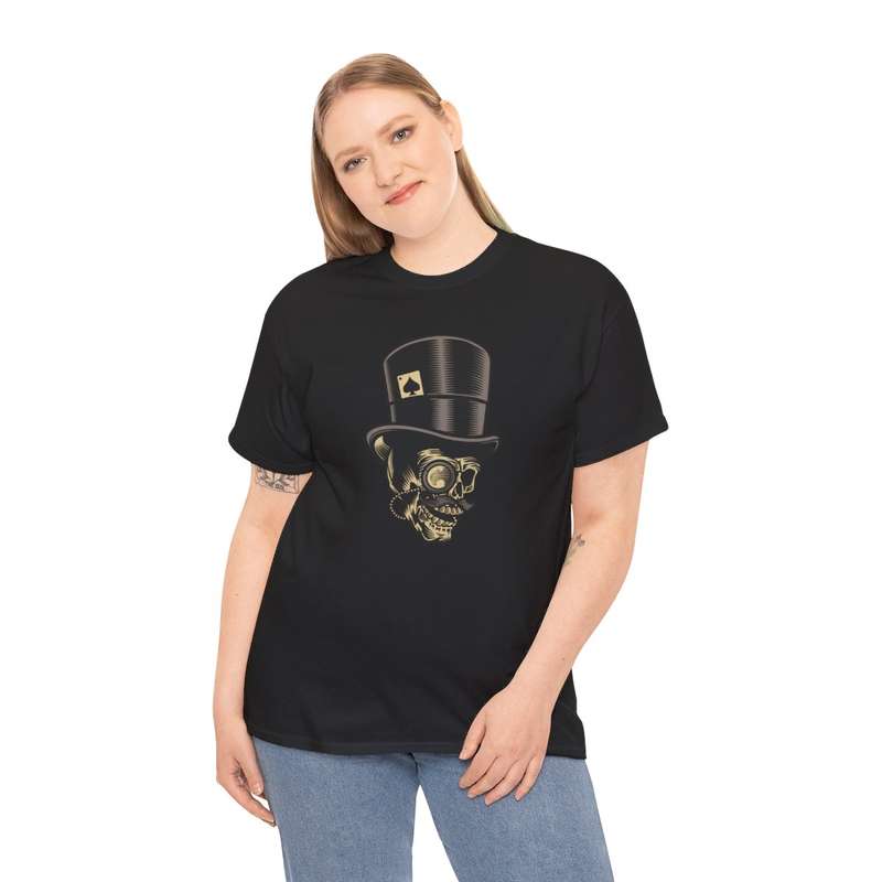 Unisex "Vintage Gentleman Skull" T-Shirt