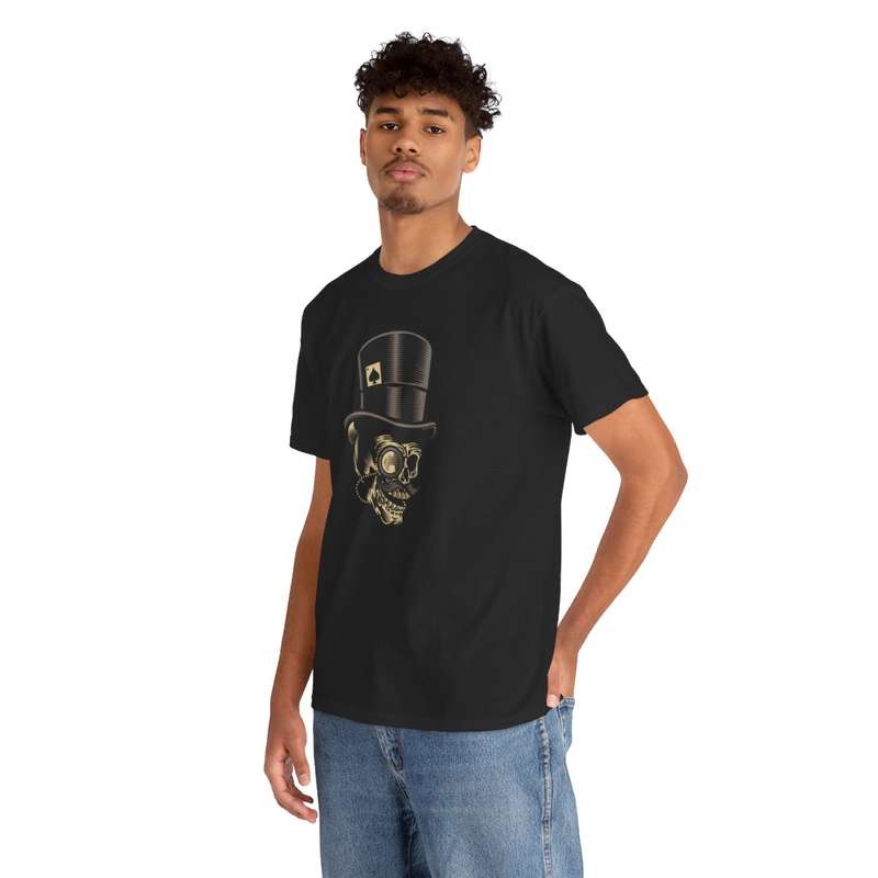 Unisex "Vintage Gentleman Skull" T-Shirt