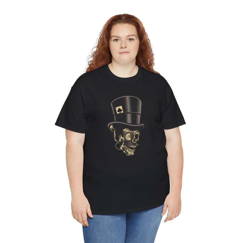Unisex "Vintage Gentleman Skull" T-Shirt