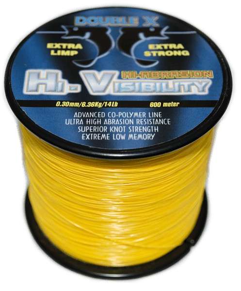 Double x Hi-Abrasion Hi-Vis Yellow 5LB 600M - Double X 0.15kg