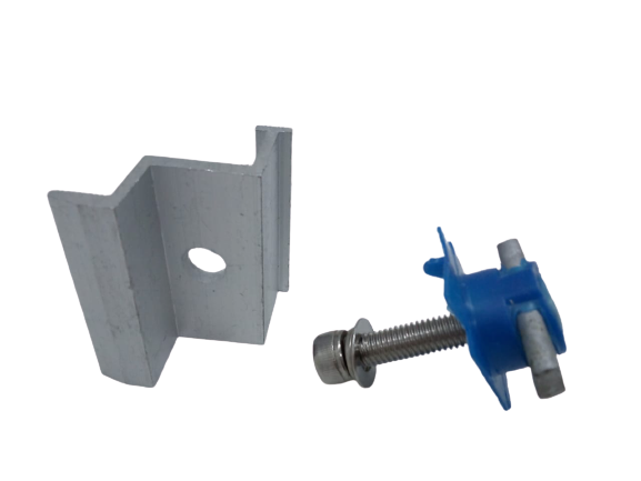 SN010 - PV Mounting Bracket. End Clamp