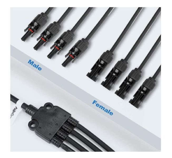 CL0380 MC4 - 4Y Solar Panel Branch Connector