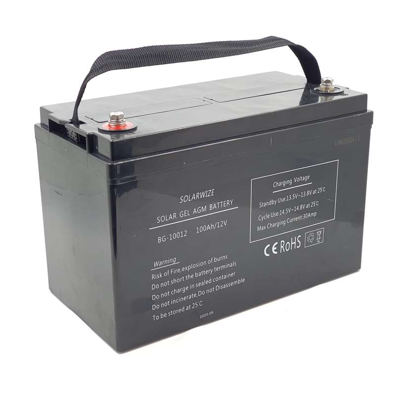 BS025 Solarwize - Battery  Deep Cycle Gel 100% Capacity. 12 Volt 100ah