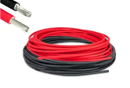 CL0144 - Solar Panel Cable 6mm Red/Black 10+10 Meters.