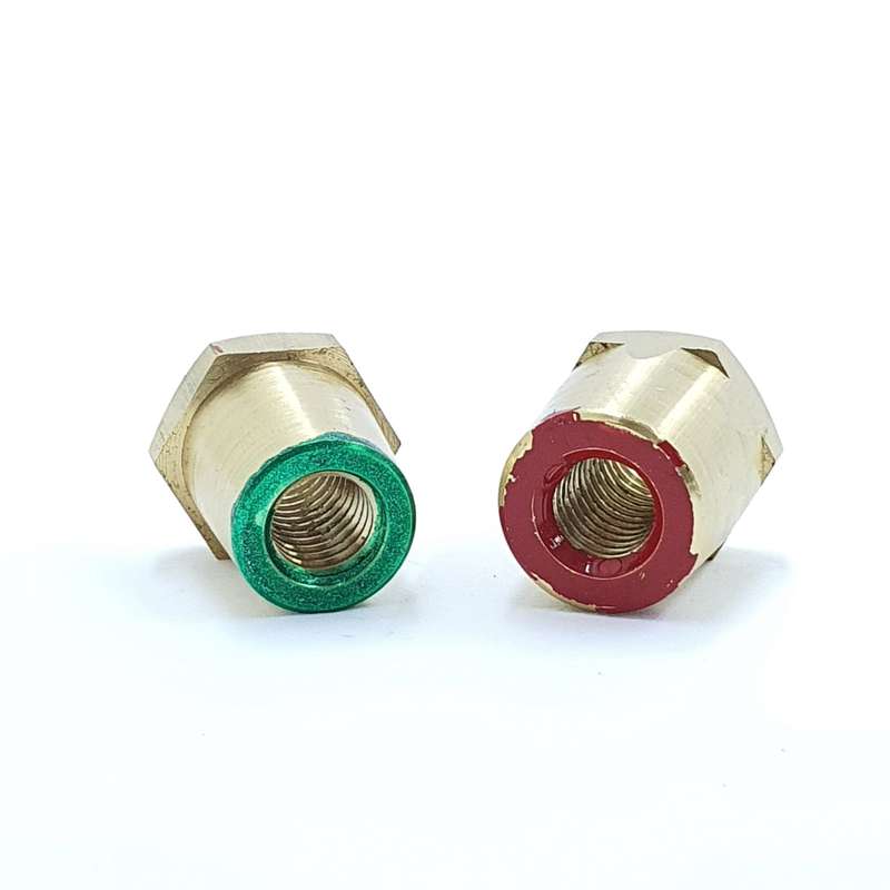 BZ134  Redman - Auto  Battery Post - Screw-on Adaptor Set Brass
