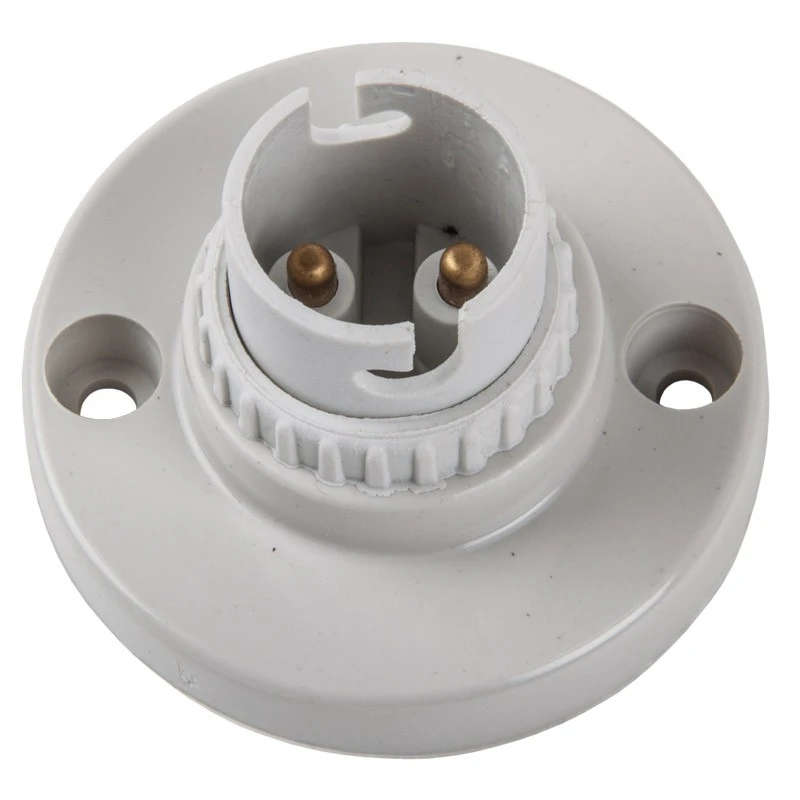 CL0534  Electrical -  Bulb Socket Surface Mount B22 Bayonet plastic