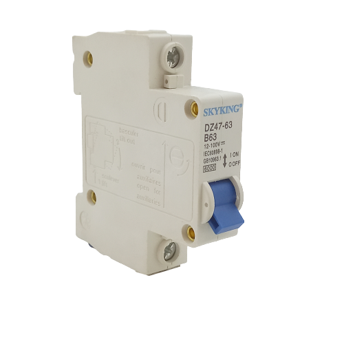 SJ037 Protection - DC Circuit Breaker Mini 63 Amp Single Pole