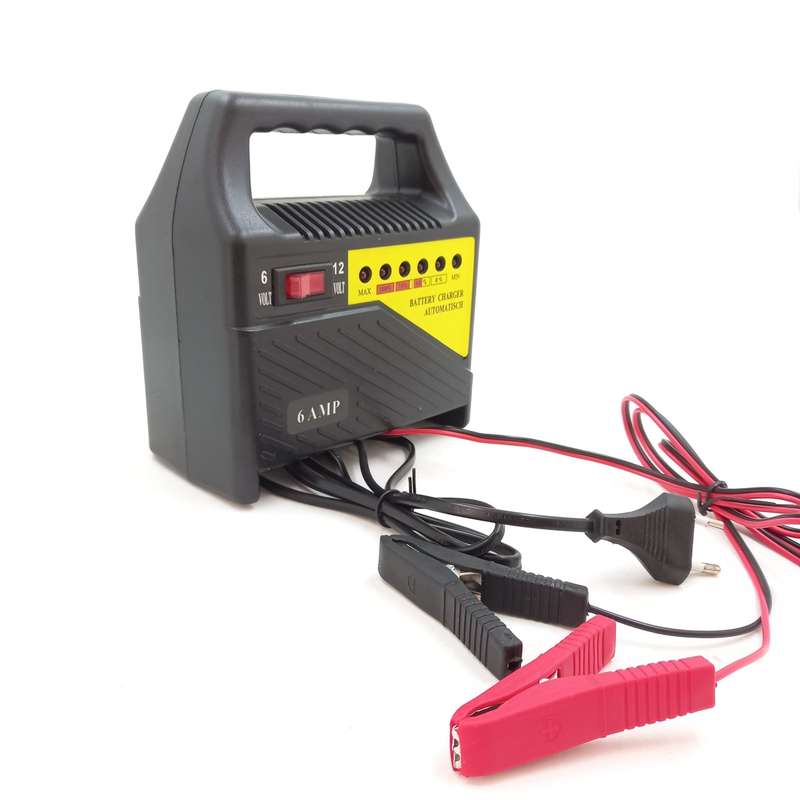 EA010 - Auto Battery Fast Charger  12 Volts  6 Amps -