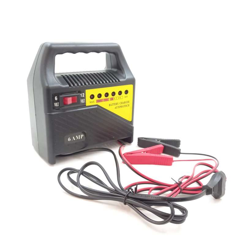 EA010 - Auto Battery Fast Charger  12 Volts  6 Amps -