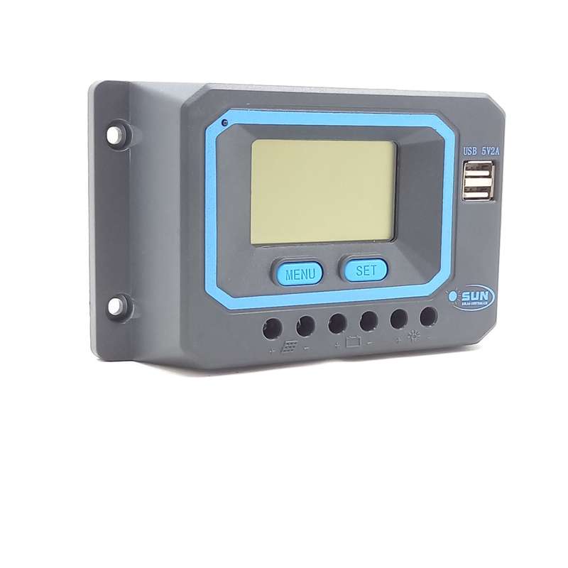 SF028 SUN - Solar Charge Controller PWM LCD/USB  12/24V 40Amps.