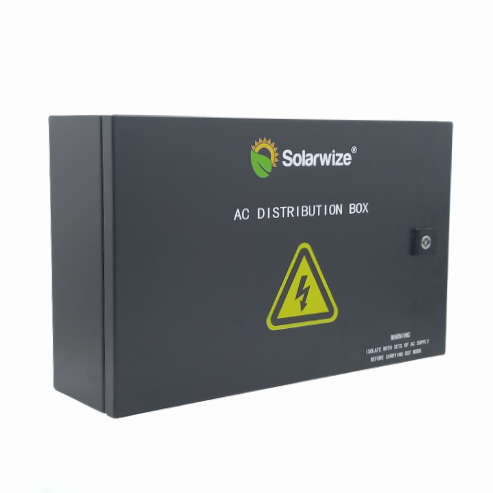 SJ070C Protection - AC  Distribution Box  Fully Populated with a manual changeover switch.
