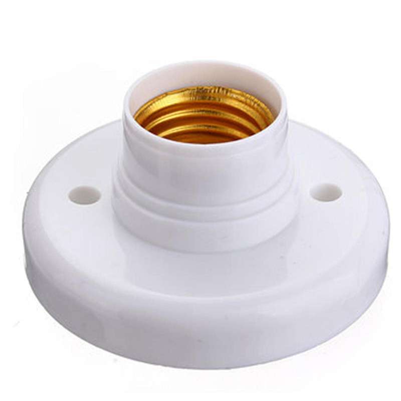 CL0535 Electrical -  Bulb Socket Surface Mount  E27 Screw base plastic
