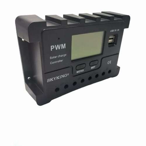SF045  PWM - Ecco Solar Charge Controller PWM LCD/USB  12/24V 60Amps