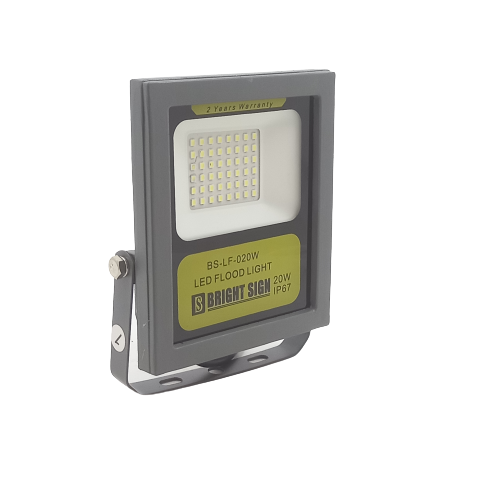 LA048B N65 - Solar Floodlight Outdoor SMD IP66  220 Volt AC  20Watt.