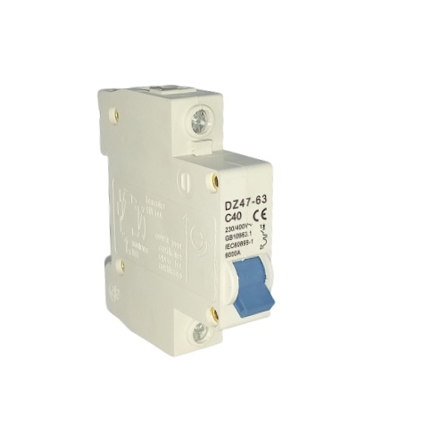 SJ033 Protection - AC Circuit Breaker Din 40 Amp Single Pole