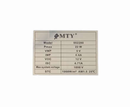 LA056  - MTY Floodlight Outdoor LED with Solar Panel IP65 200 Watt.