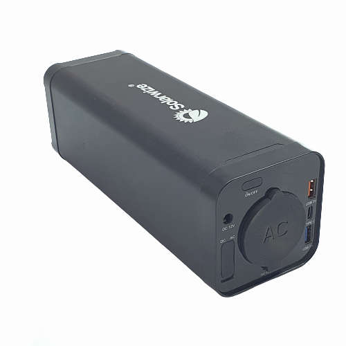 SA487 - Solarwize Lithium Power Bank Jump Start  Input 12 Volts.DC Output 220V AC. 5/12 V DC 150Wh
