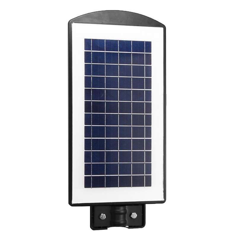 LA082 MTY - Solar Street Light LED with integrated Solar Panel IP66  60Watt. with Remote.