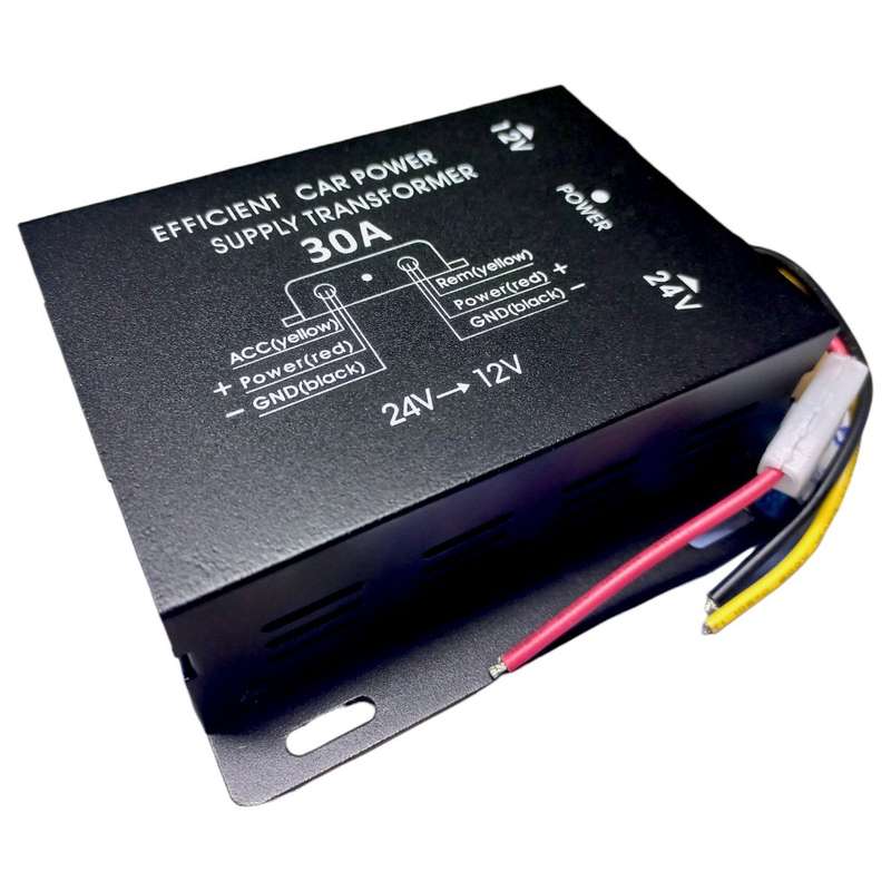EF090 - Buck  DC-DC Step Down Converter   24 Volt - 12 Volt DC 30 Amps