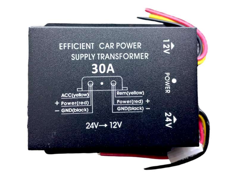 EF090 - Buck  DC-DC Step Down Converter   24 Volt - 12 Volt DC 30 Amps