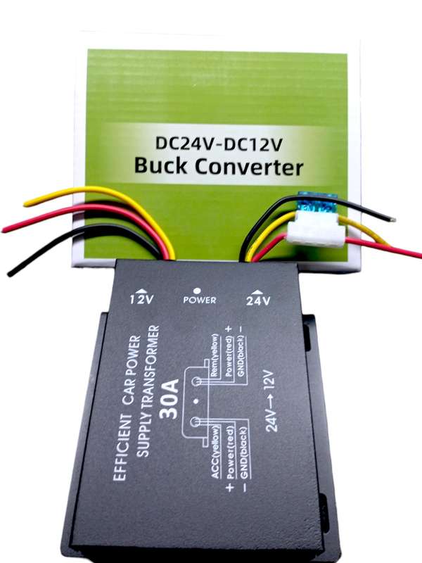 EF090 - Buck  DC-DC Step Down Converter   24 Volt - 12 Volt DC 30 Amps