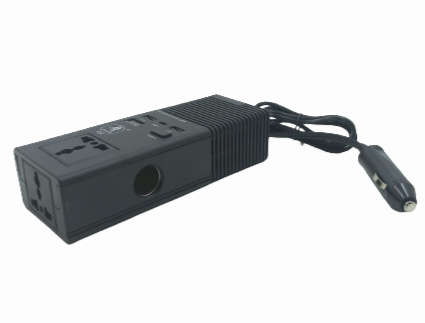 SA019 EJC - Car/ Home Inverter Cigarette Lighter plug 12/24 Volt 200 Watt.