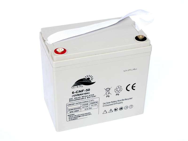 BS007 SKyking - Battery  Deep Cycle Gel High Capacity. 12 Volt 50ah