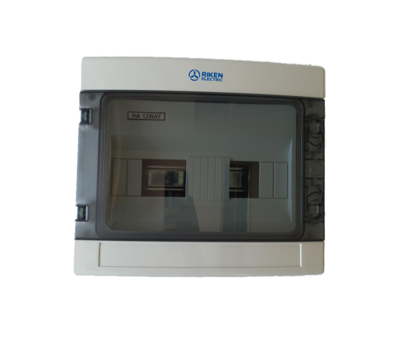 SJ096K Protection - Weather Proof Surface Mount 12 Way Din Rail DB Box
