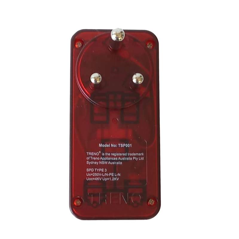 CL0576 - Electrical - Redisson Power Surge protector. Socket 3pin 15 Amp and  Type C 2pin 5amp.