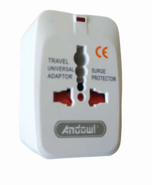 CL0520 Electrical - Andowl  Universal Travel Adaptor -UK/USA/EURO/AUS