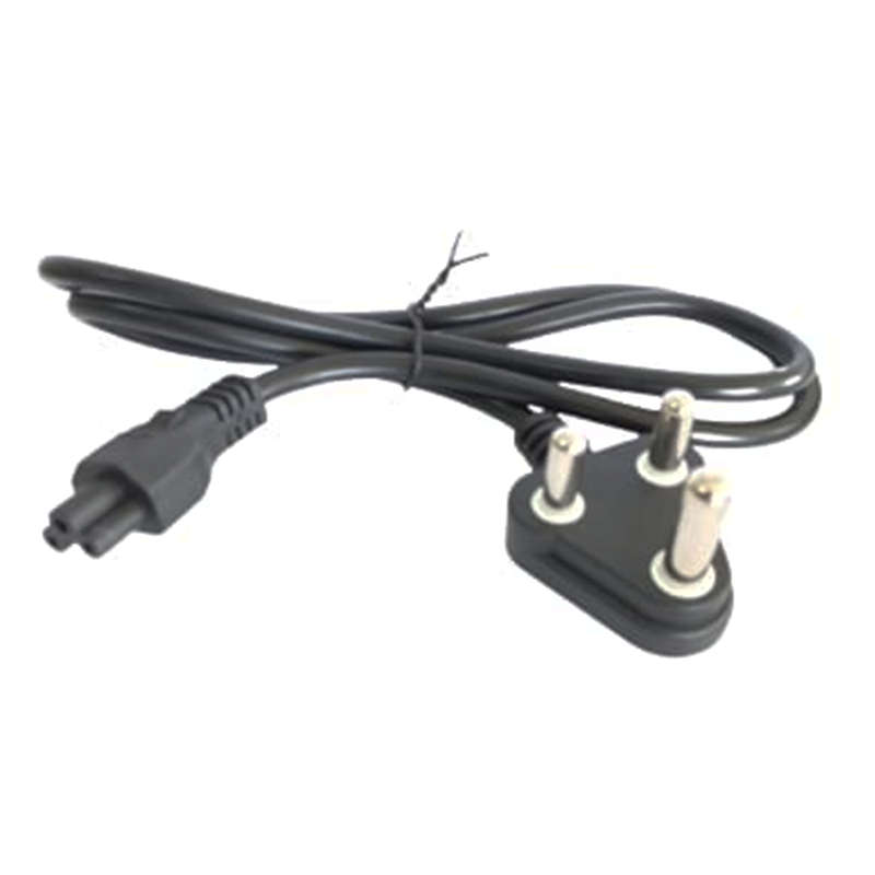 CL0419  AC Lead - Clover Power Lead  3pin 220Volts  Length  1 Meter