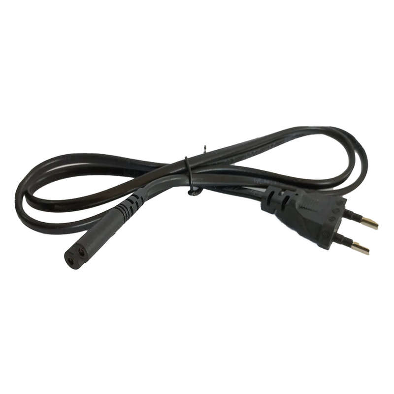 CL0418 Electrical - AC Fig 8 Power lead  2pin 5 Amp 220Volts  Length  1 Meter