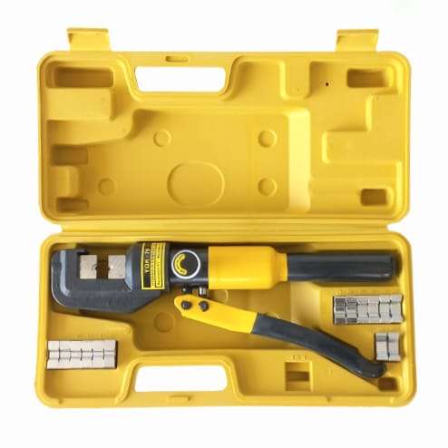 ED090 Tools - Solarwize  Hydraulic Lug Crimper 9 to 70mm with Toolbox