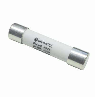 SJ018 Protection - Solar Power  PV  Fuse  50 Amp 1500V DC  65x15mm